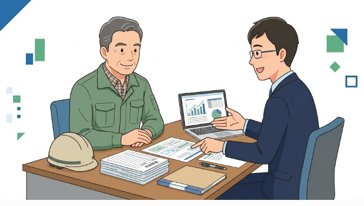 経審説明のイメージ 行政書士吉村法務事務所